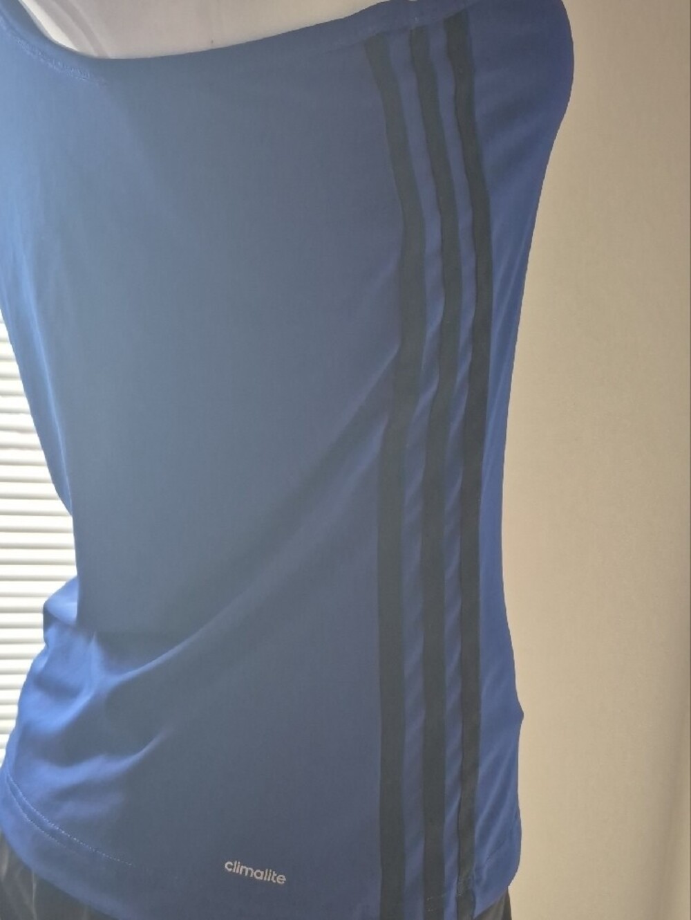 adidas Women’s Royal Blue Racerback One-Piece Swim Top - Picture 5 of 7